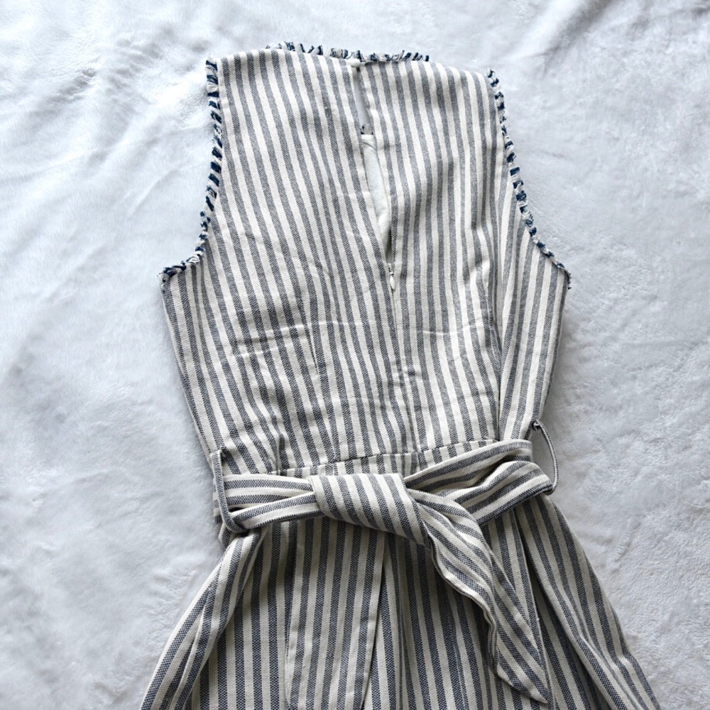 Lucy Paris Pinstripe Shift Dress - Picture 3 of 9